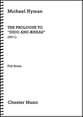 Prologue to Dido and Aeneas Study Scores sheet music cover